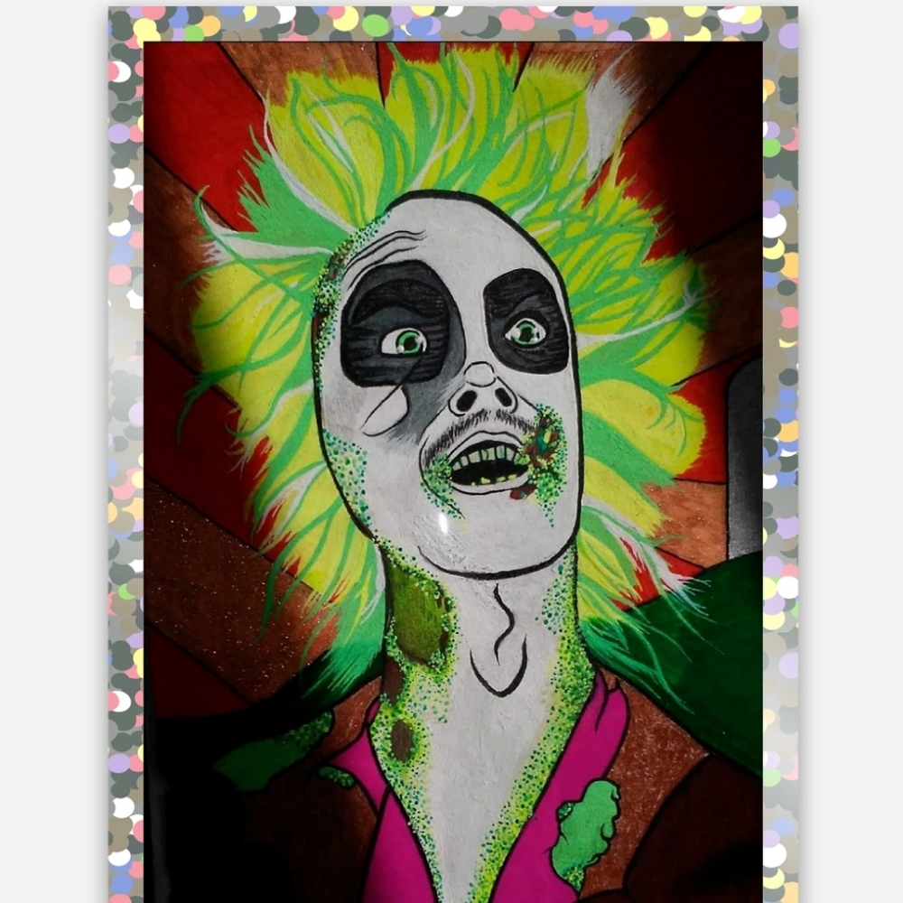 Beetlejuice sticker
